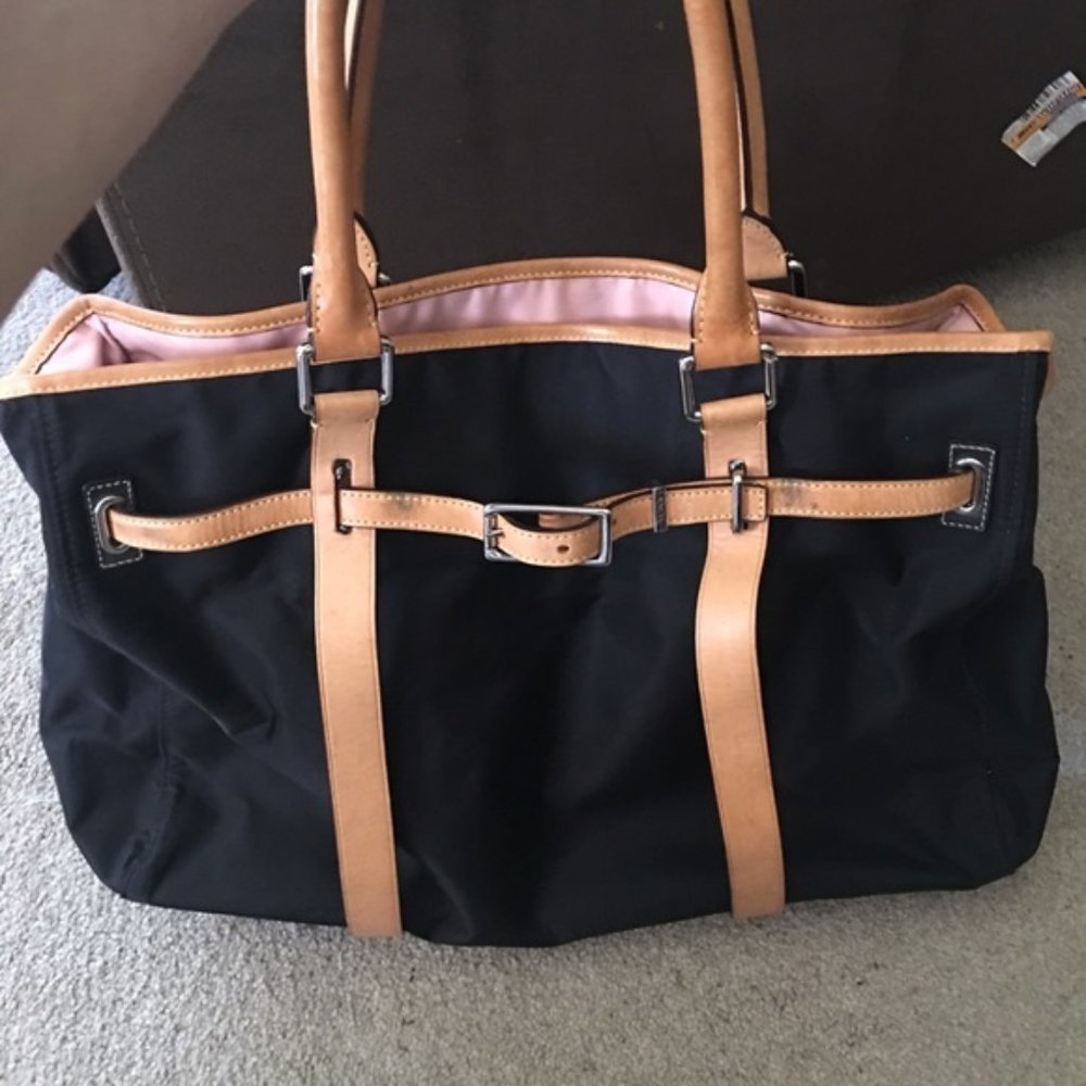 Tumi reversible satchel